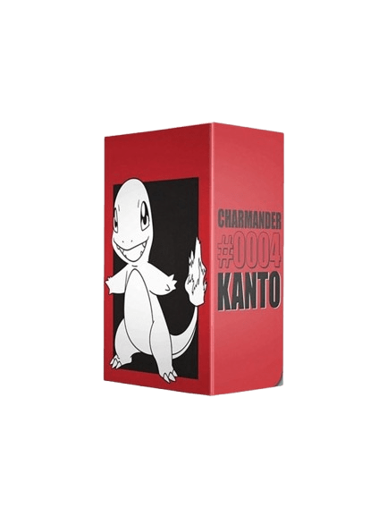 Caja de mazo Pokémon Ultra PRO con diseño de Charmander – capacidad para 80 cartas enfundadas