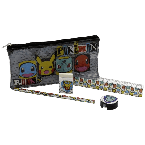 Kit estuche pokémon