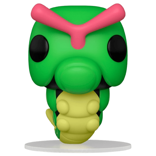 Figura Funko POP! Caterpie de Pokémon – vinilo coleccionable de 9 cm en caja ventana