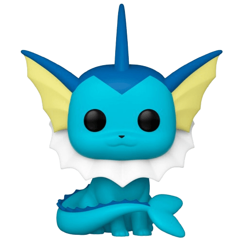 Figura Funko POP! Vaporeon de Pokémon – diseño oficial de 9 cm con caja ilustrada