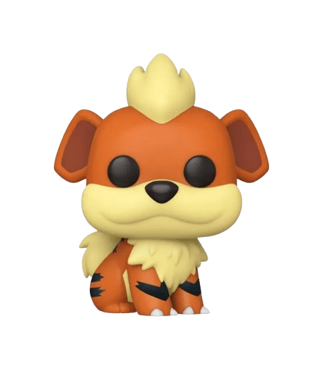 Figura Funko POP! Growlithe de Pokémon – vinilo coleccionable de 9 cm en caja ventana