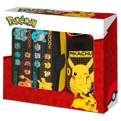 Pack Sandwichera + Cantimplora Pokémon - 500 ml