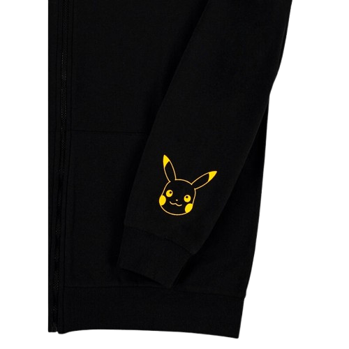 Sudadera con capucha de Pikachu – diseño frontal colorido, unisex y oficial de Pokémon