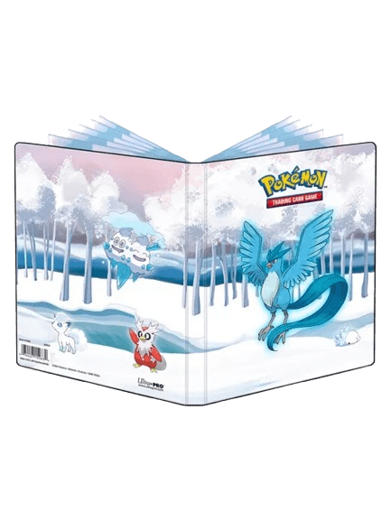 Archivador Pokémon de 4 bolsillos Articuno – Gallery Series Frosted Forest de Ultra PRO