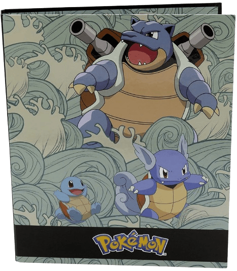 Carpeta evolución pokémon Squirtle