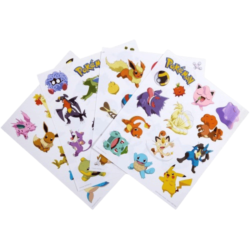 Libro colorear + Stickers Pokémon