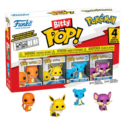 Pack 4 Figuras Bitty Pop! Pokémon