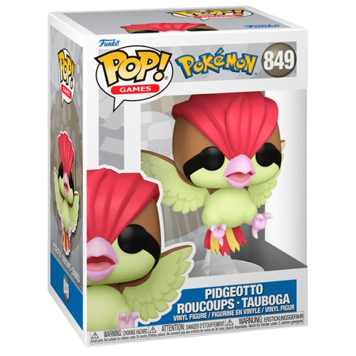 Figura Funko POP! Pidgeotto de Pokémon – figura coleccionista de 9 cm en caja original