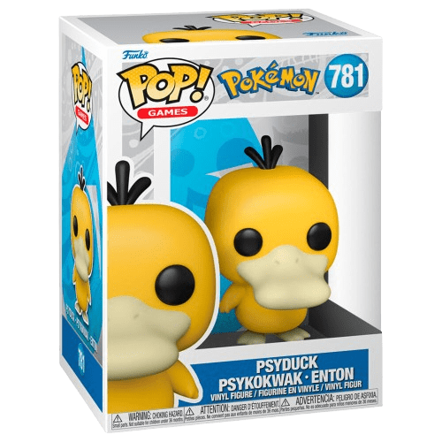 Figura Funko POP! Psyduck de Pokémon – diseño oficial de 9 cm con caja ilustrada