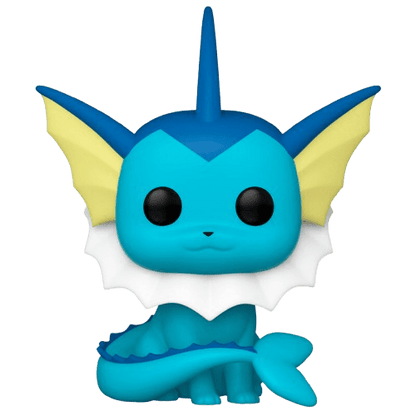 Figura Funko POP! Vaporeon de Pokémon – diseño oficial de 9 cm con caja ilustrada
