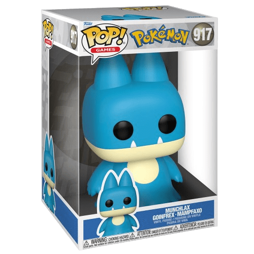 Figura Funko POP! Munchlax de 25 cm en caja original – Pokémon edición coleccionista