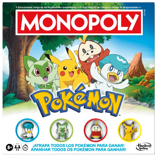 Juego de Mesa Monopoly Pokémon