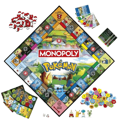 Juego de Mesa Monopoly Pokémon