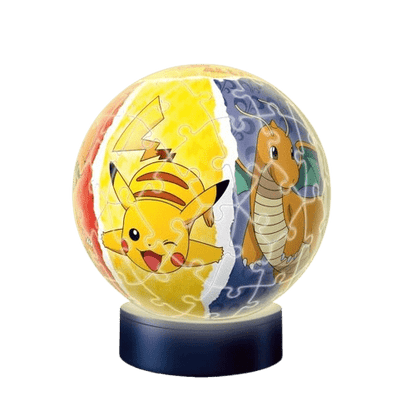 Puzzle 3D Pokémon con Luz Nocturna 15,9cm