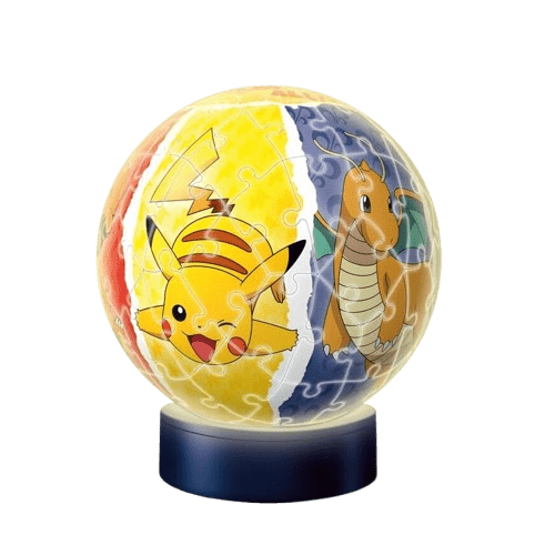 Puzzle 3D Pokémon con Luz Nocturna 15,9cm