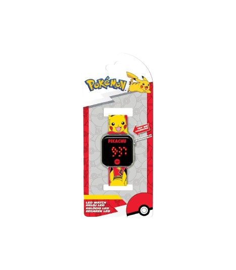 Reloj LED Infantil Pokémon