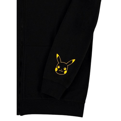 Sudadera con capucha de Pikachu – diseño frontal colorido, unisex y oficial de Pokémon